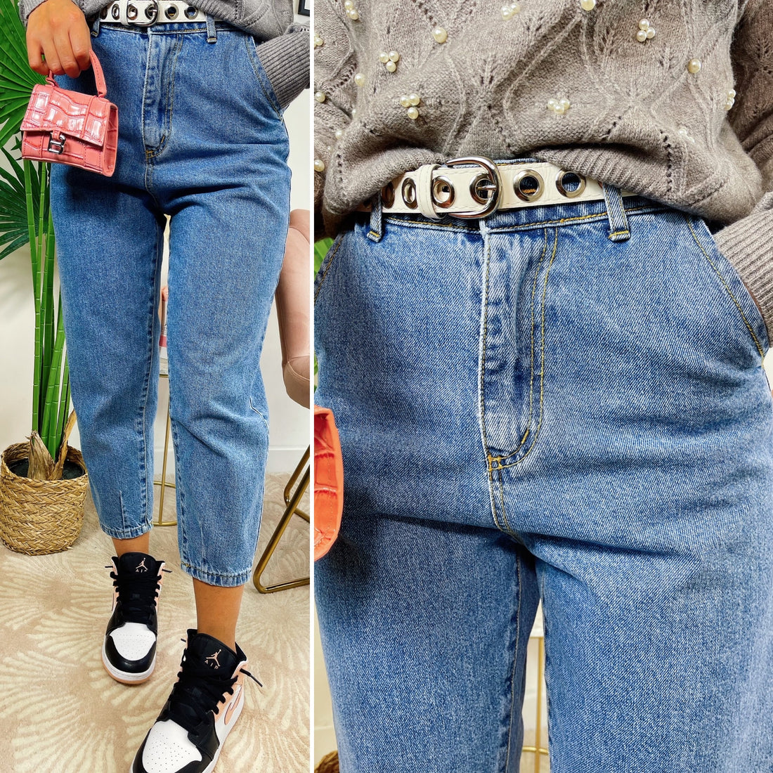 Jeans man fit chiaro - R.a. Boutique 