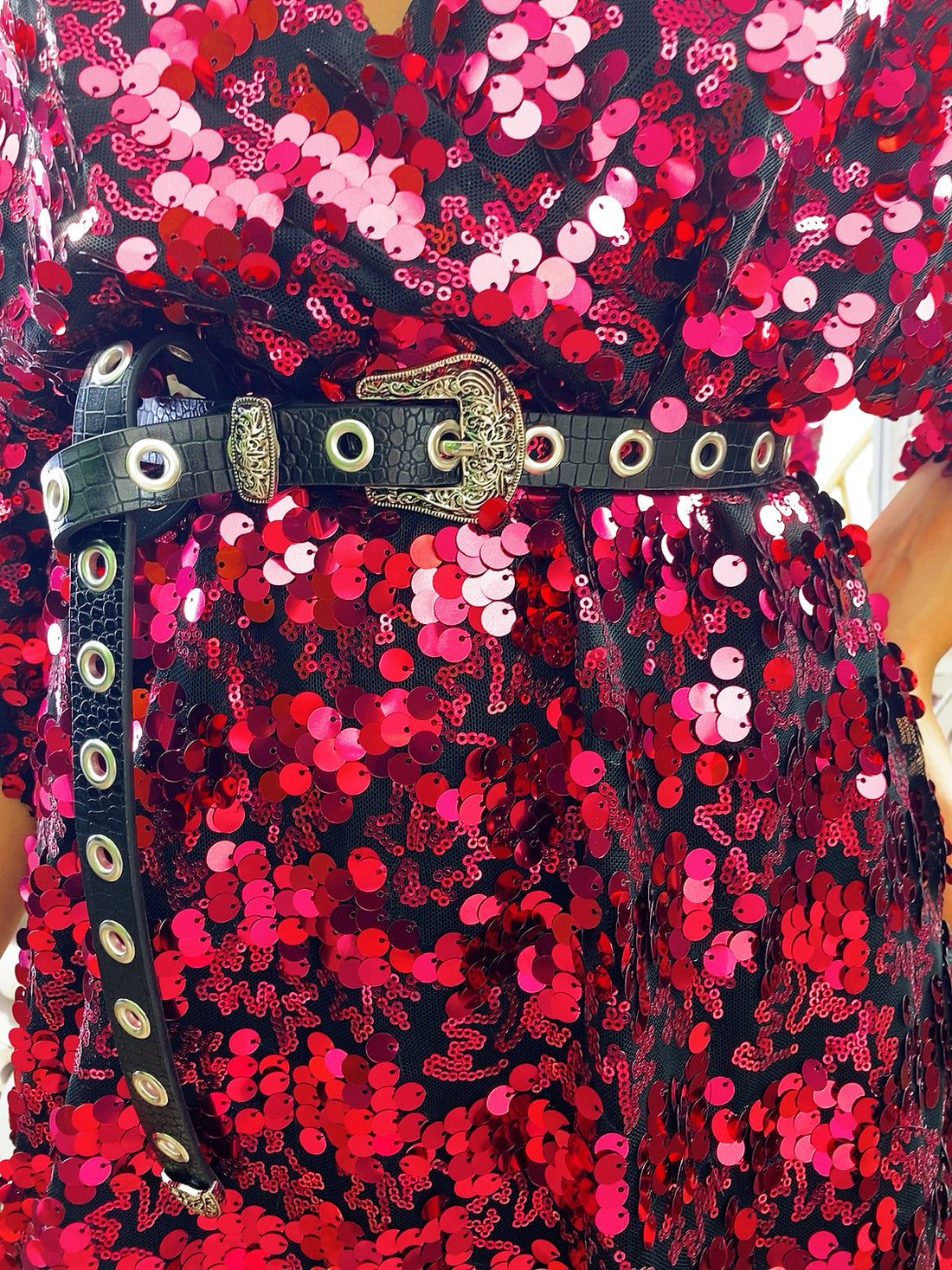 Cinturino con occhielli sottile - R.a. Boutique 