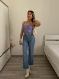 Jeans a zampa con cuore - R.a. Boutique 