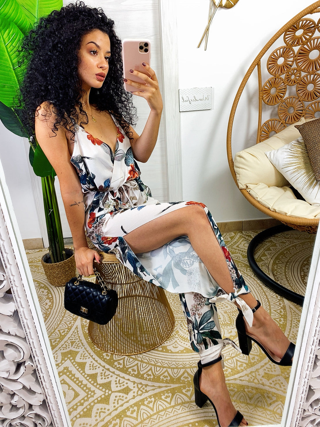 Tuta floreale - R.a. Boutique 