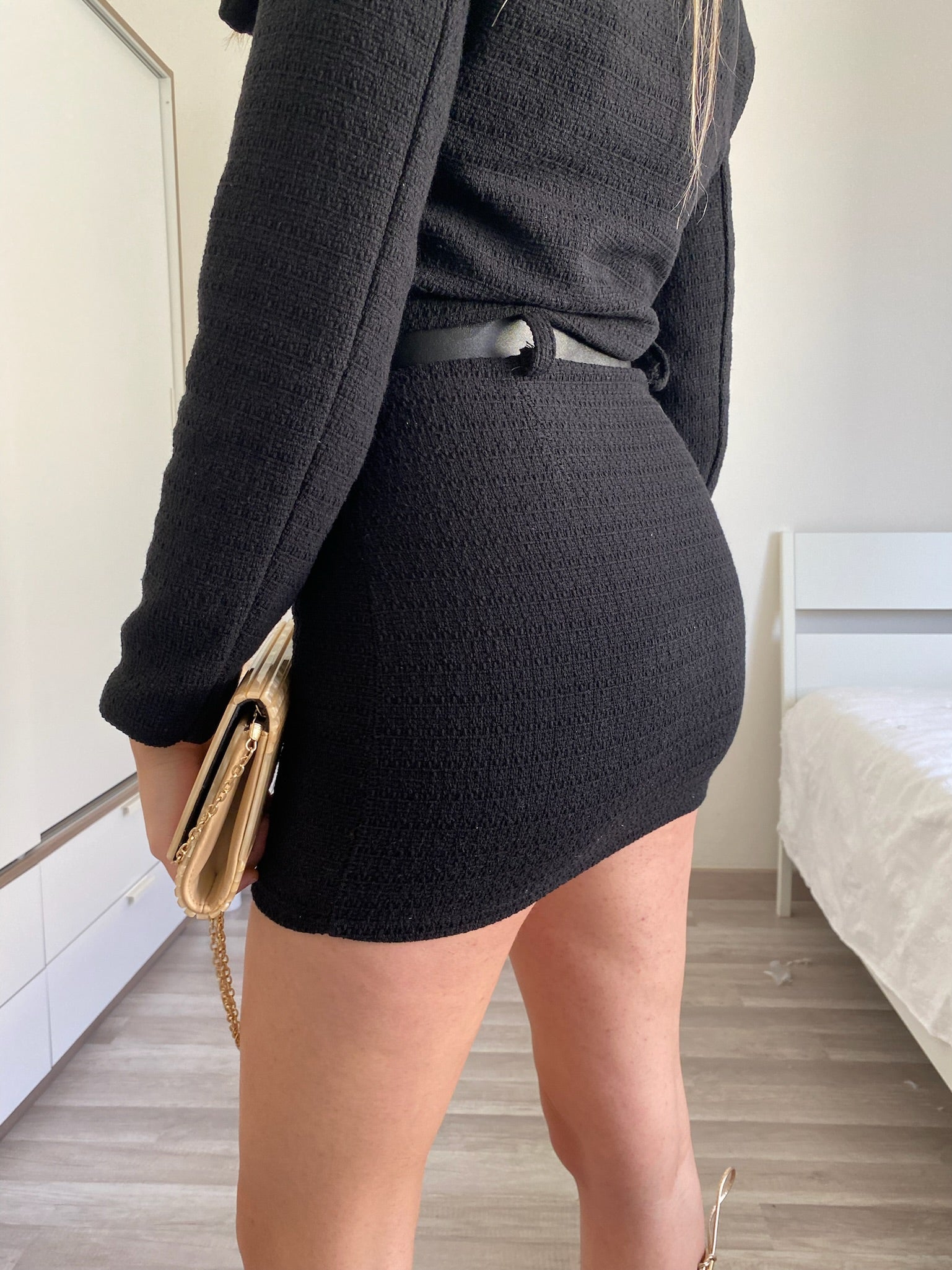 Completo giacca e gonna in tweed - R.a. Boutique 