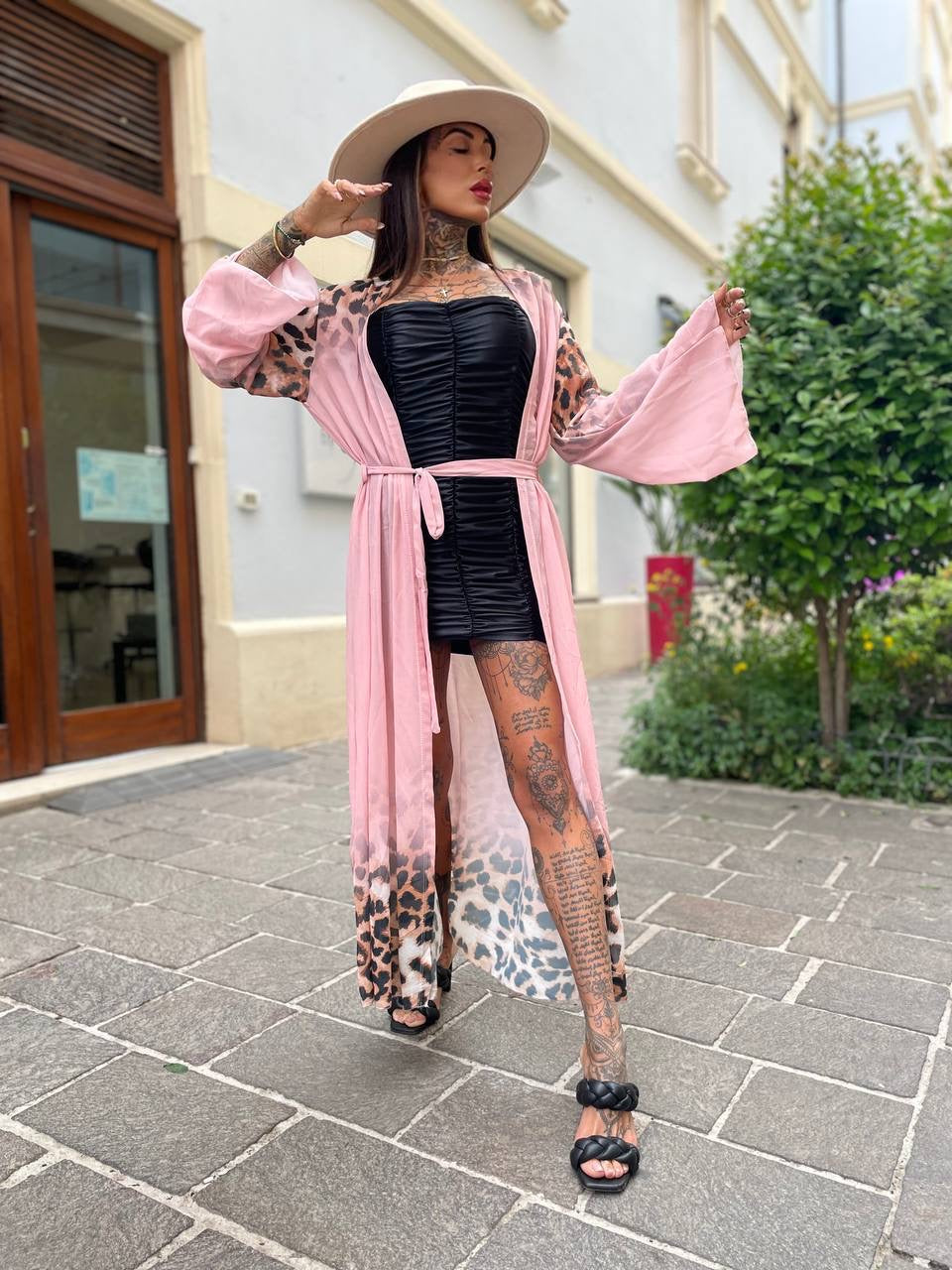 Abito a fascia nero - R.a. Boutique 