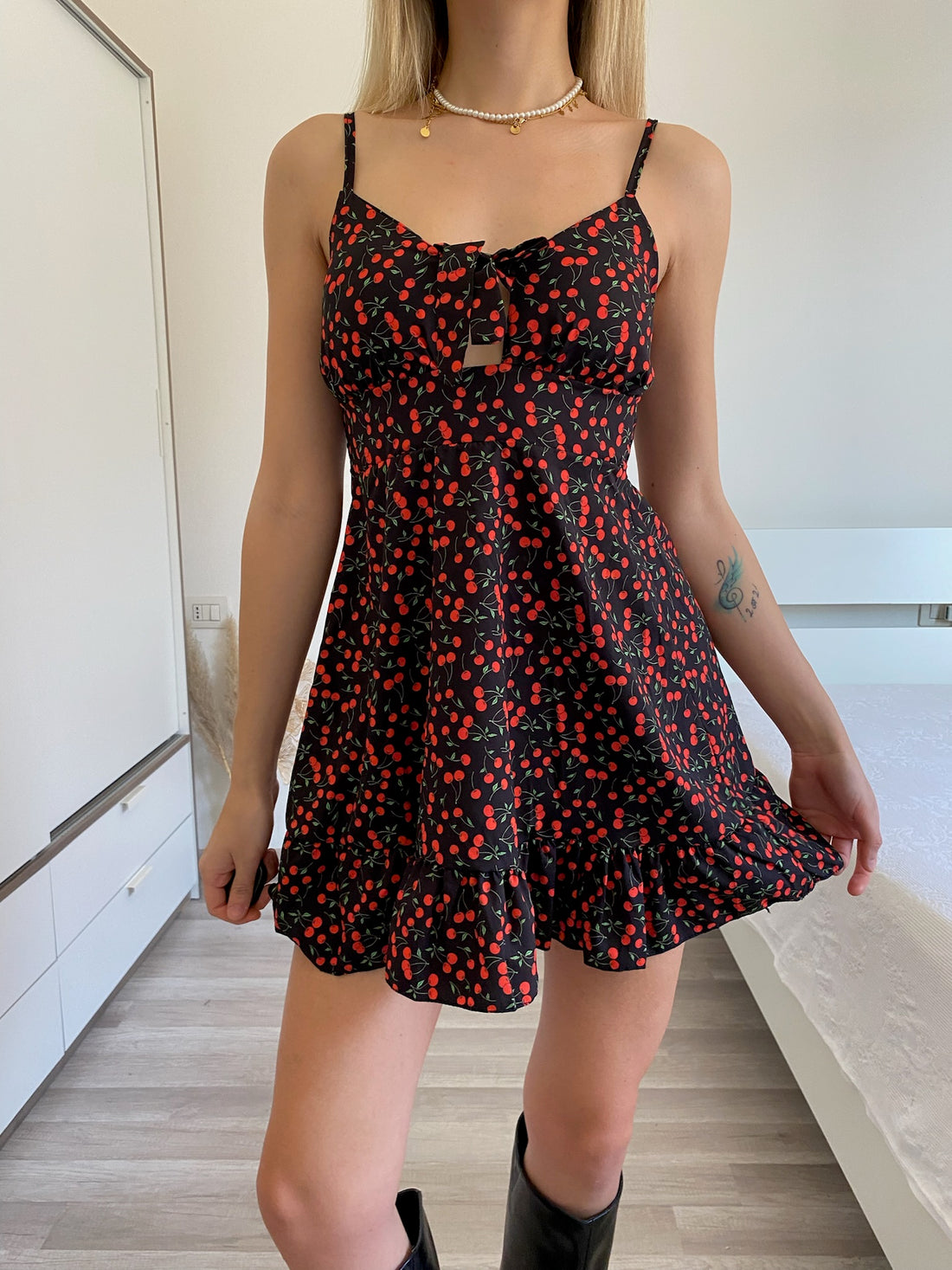 Abito con ciliegie - R.a. Boutique 