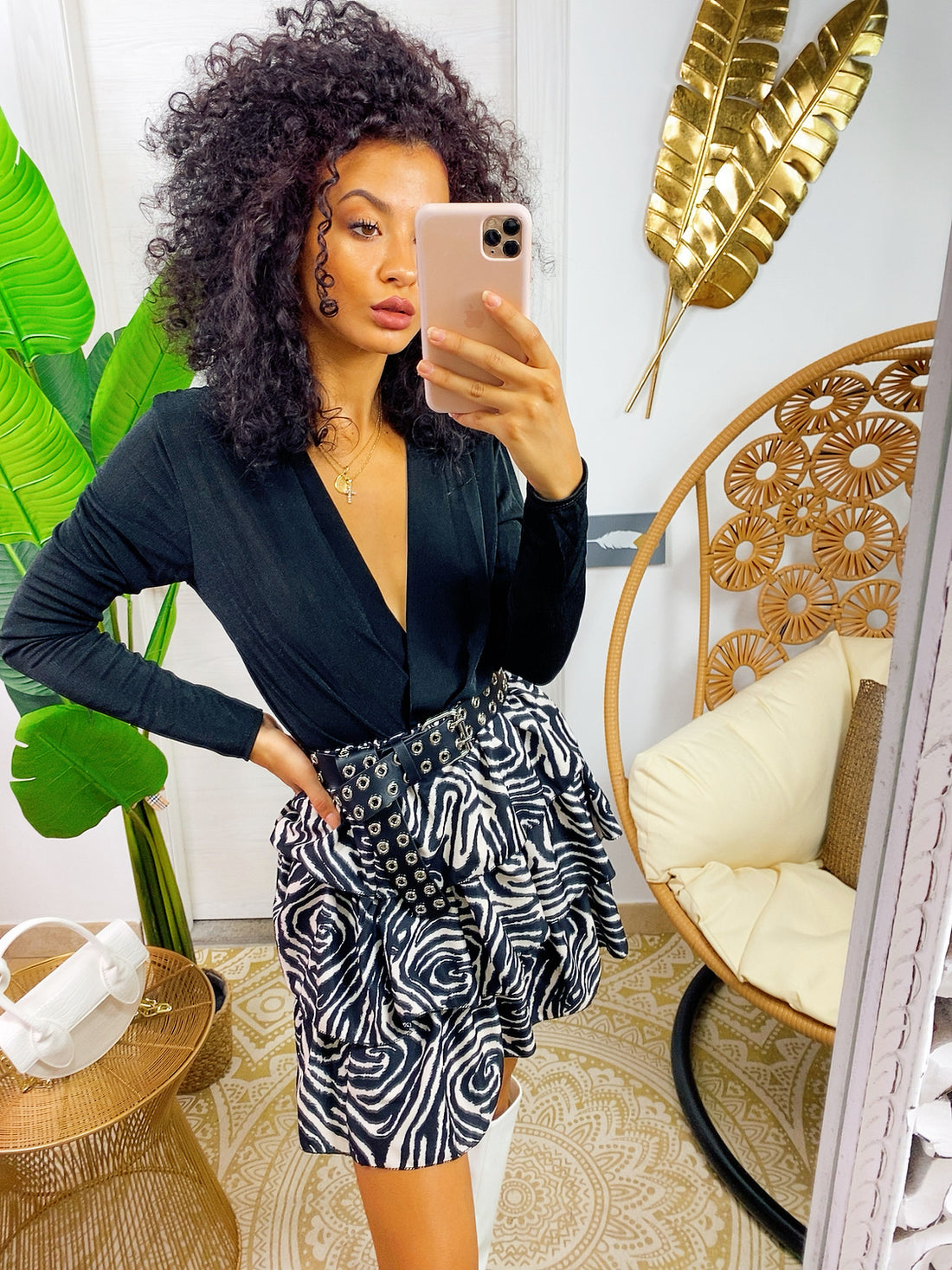 Body manica lunga tessuto morbido - R.a. Boutique 