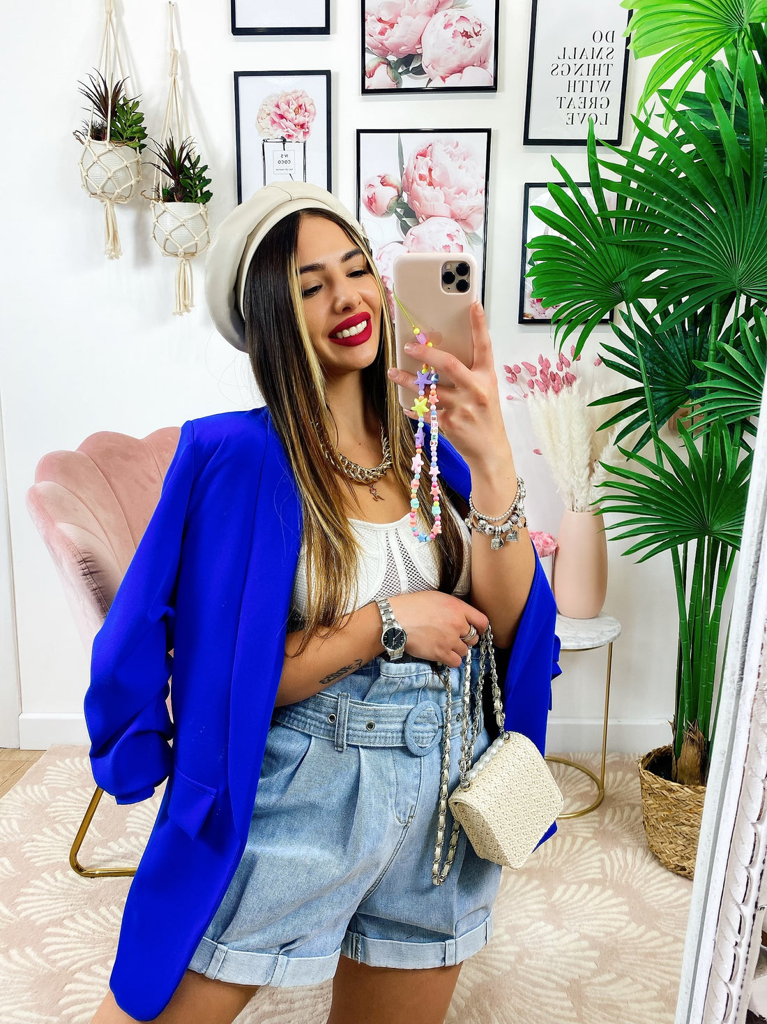 Giacca Blu - R.a. Boutique 