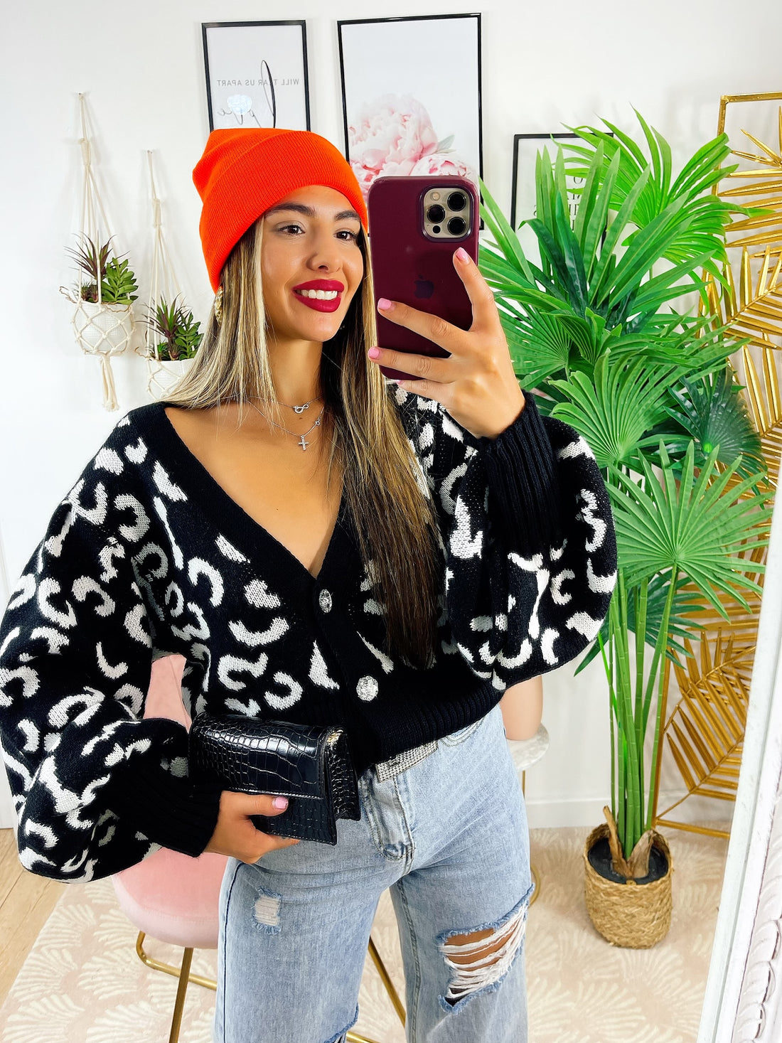 Cappello arancione - R.a. Boutique 