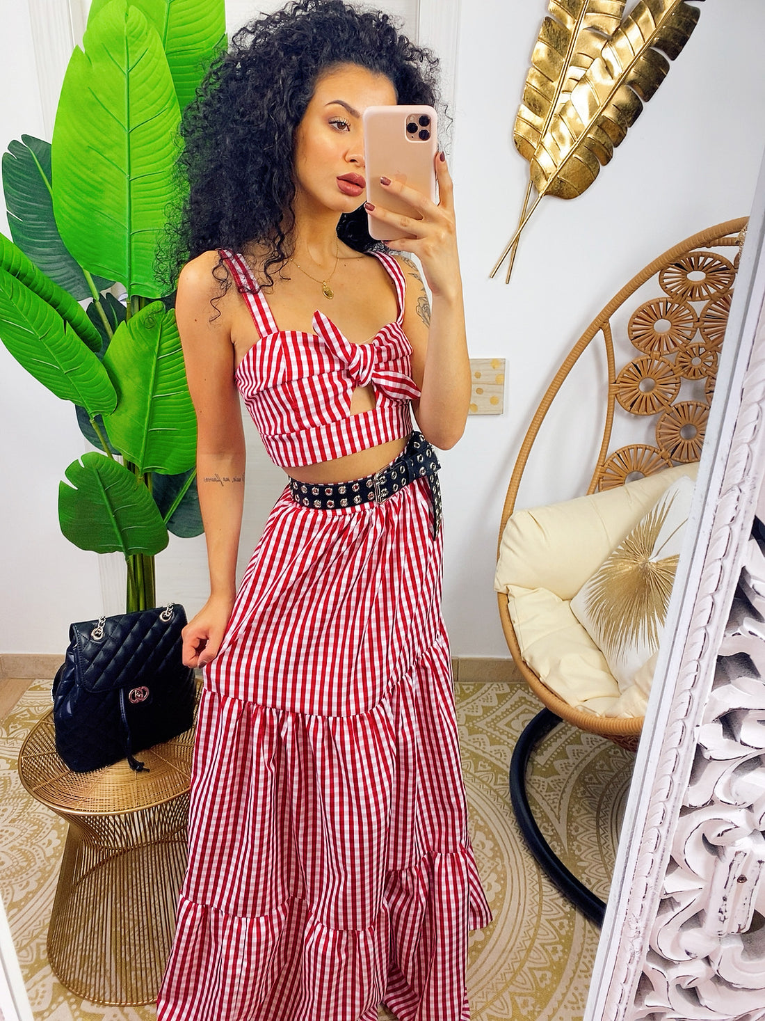 Completo Pic-Nic rosso - R.a. Boutique 