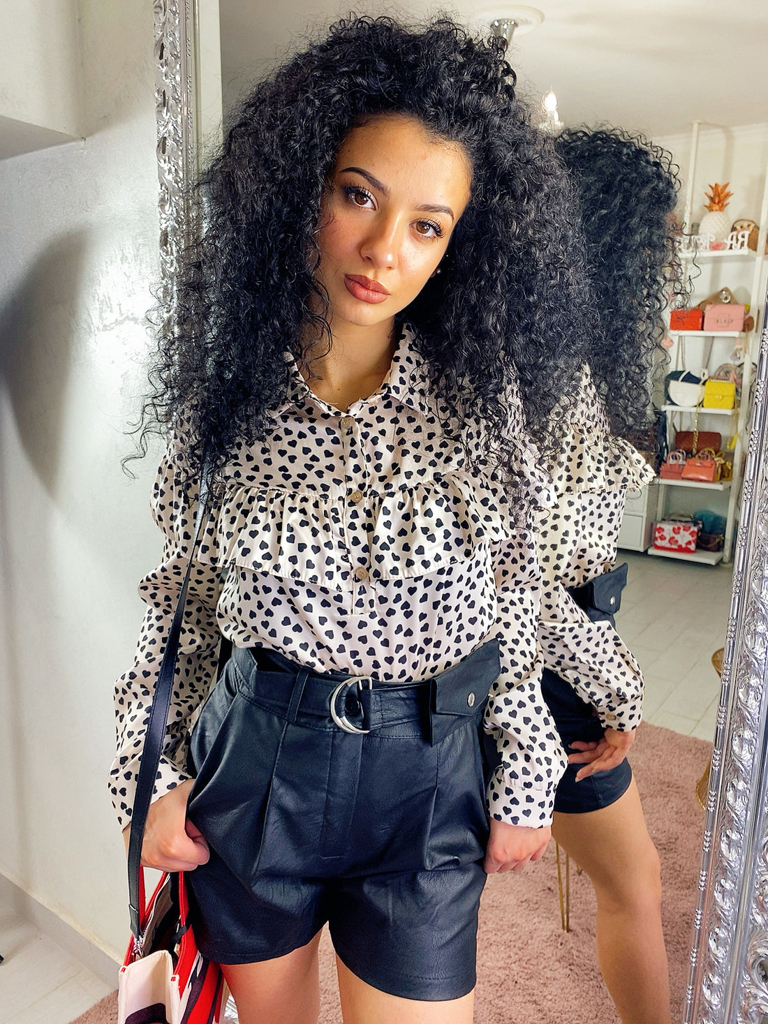 Camicetta a cuoricini - R.a. Boutique 