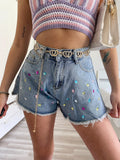 Short a farfalla con gemme - R.a. Boutique 