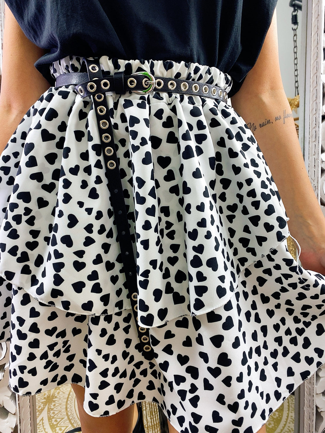 Cinturino con occhielli piccoli - R.a. Boutique 