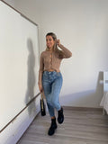 Jeans con borchie chiaro - R.a. Boutique 