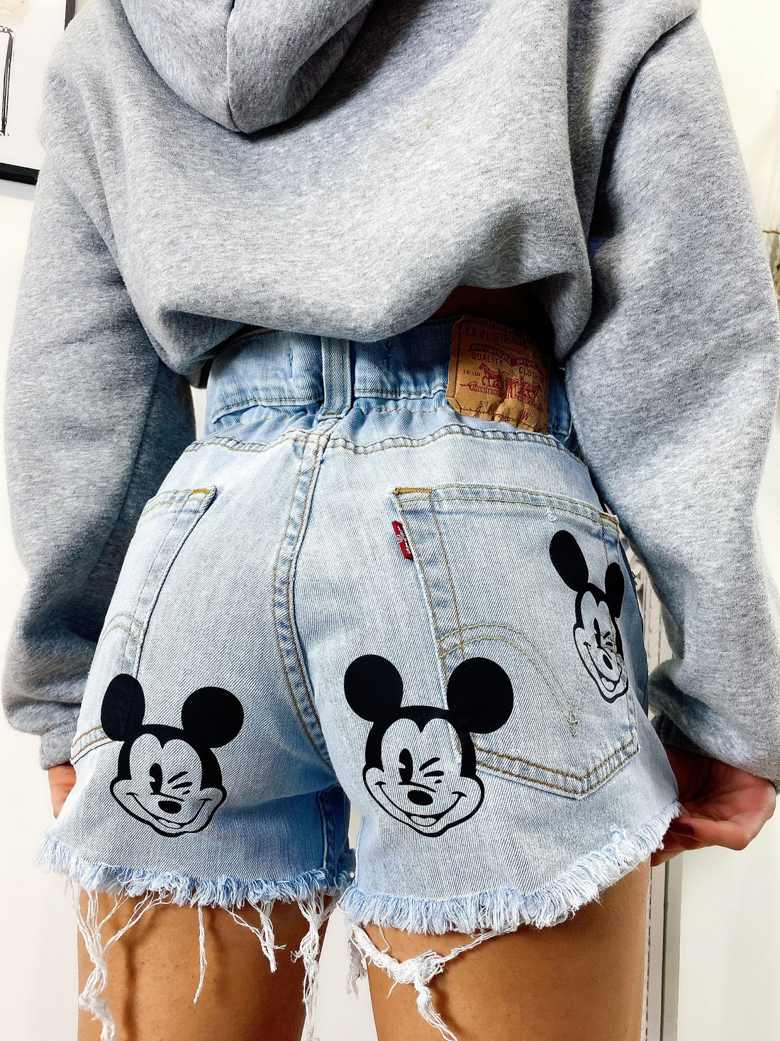 Short Levi’s Vintage bagno chiaro con stampe - R.a. Boutique 