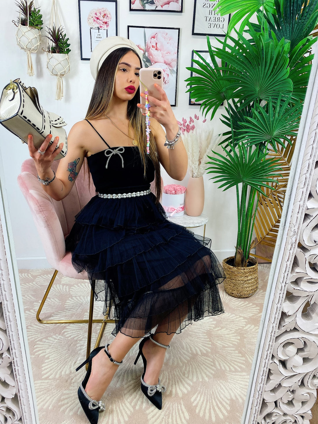 Gonna in tulle a balze - R.a. Boutique 