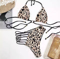 Bikini animalier con aperture - R.a. Boutique 