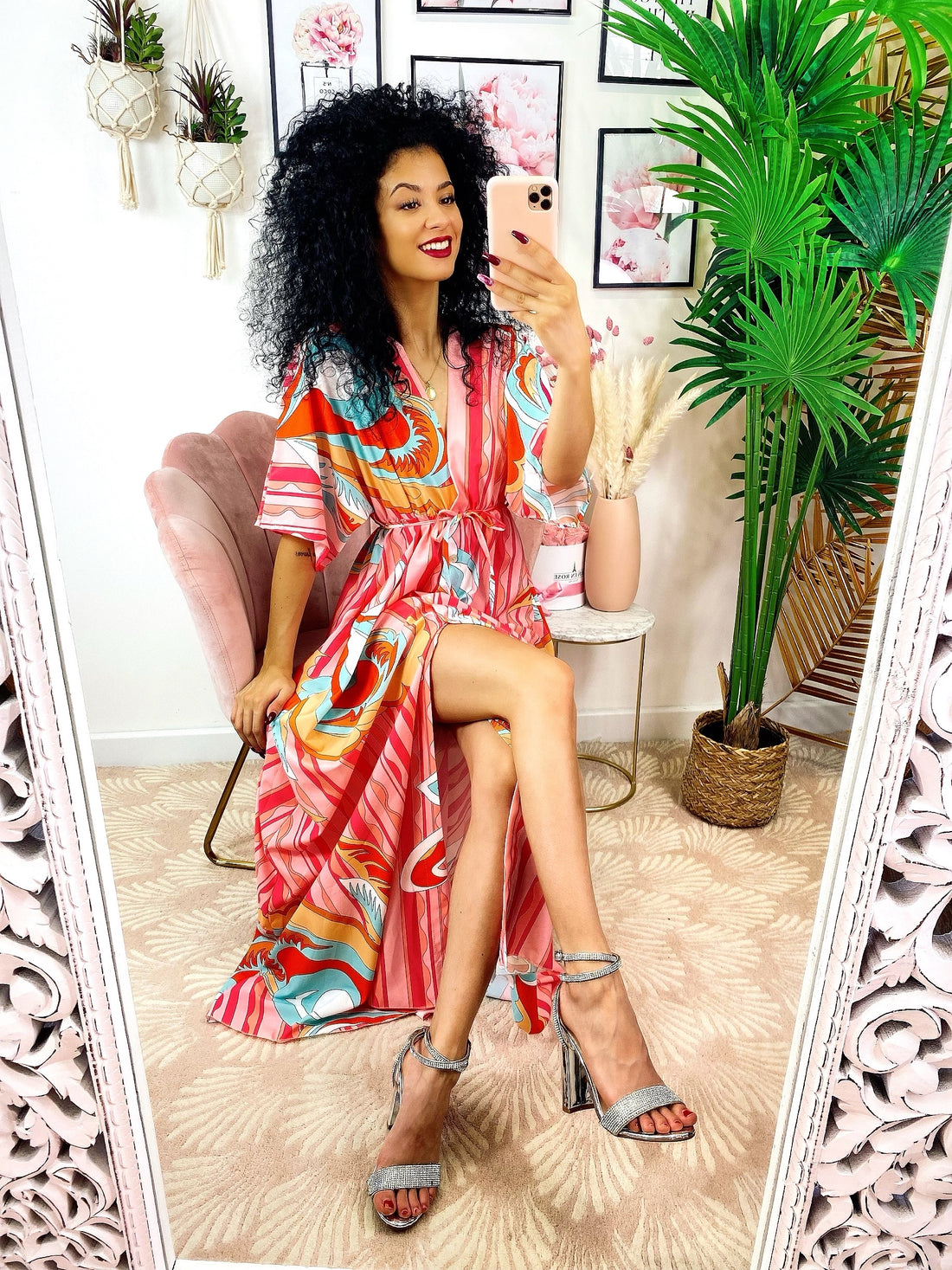 Abito rainbow pink - R.a. Boutique 