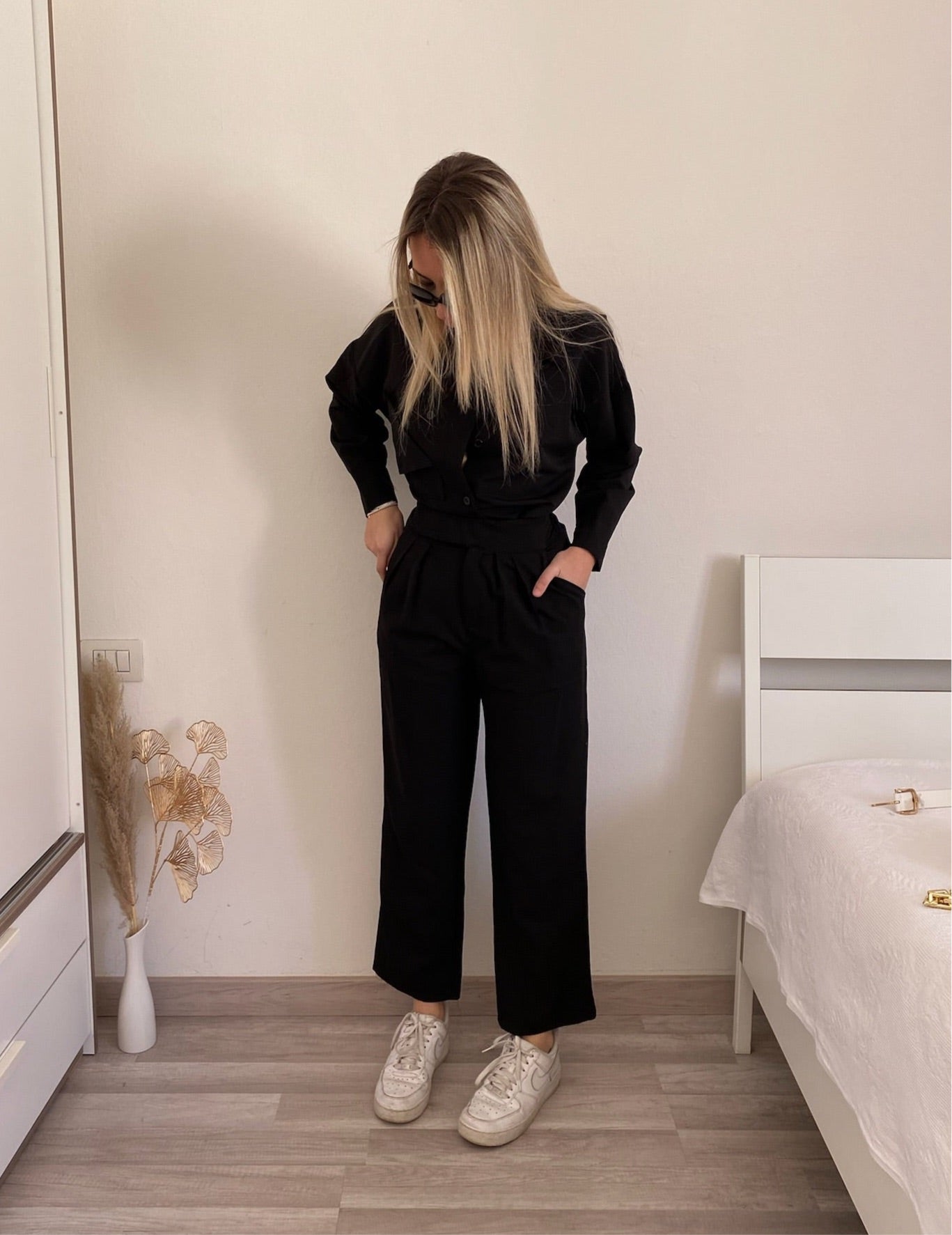 Completo sportivo nero - R.a. Boutique 