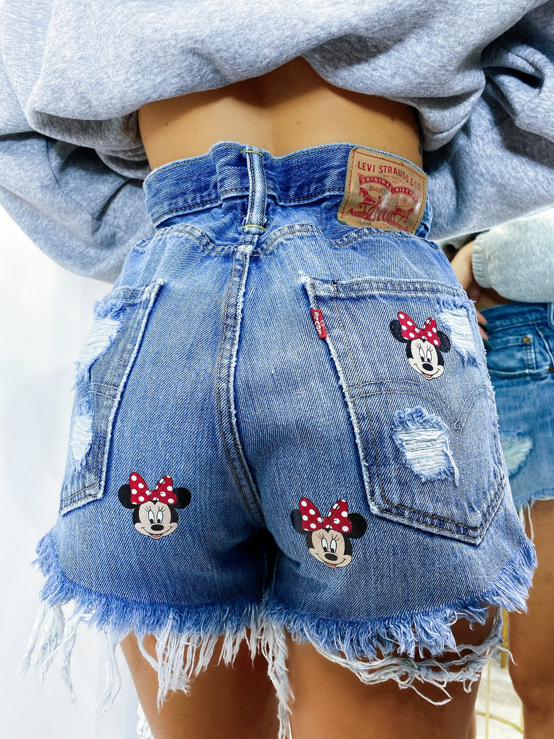 Short Levi’s Vintage con stampa topolina - R.a. Boutique 