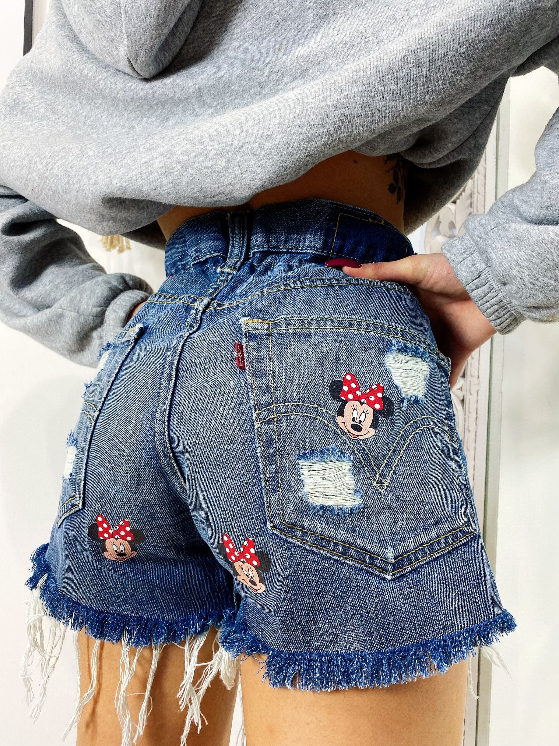 Short Levi’s Vintage bagno scuro con stampe - R.a. Boutique 