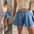 Short in jeans a farfalla - R.a. Boutique 