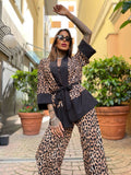 Completo kimono animalier - R.a. Boutique 
