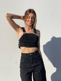 Completo top e jeans nero - R.a. Boutique 