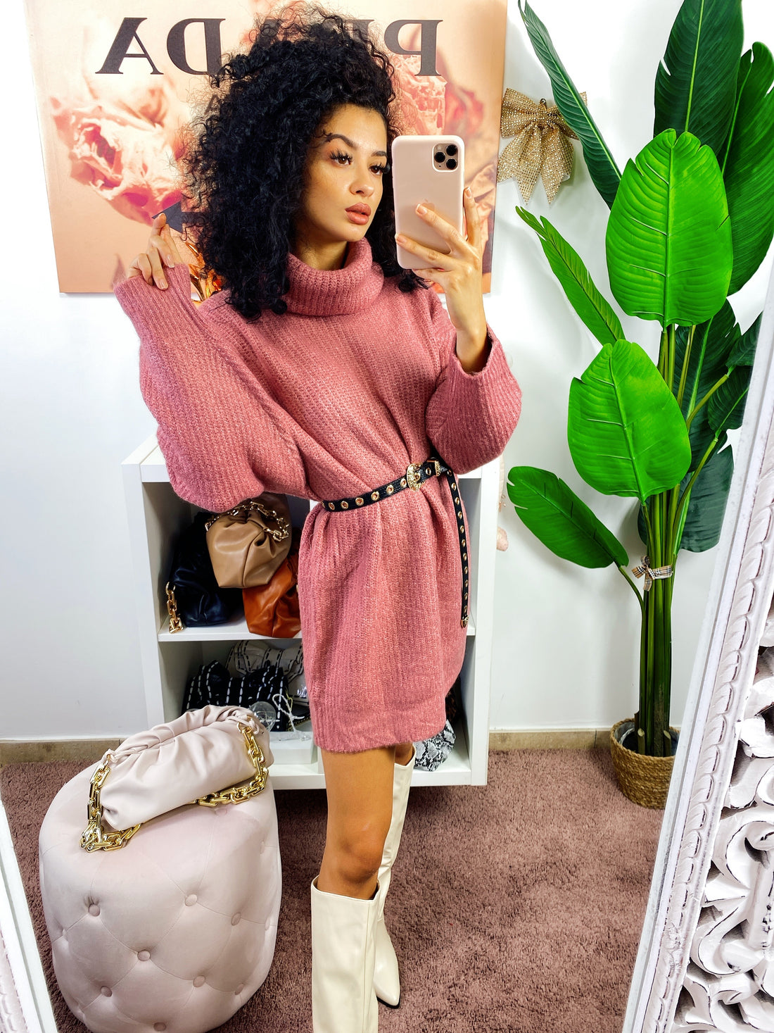 Maxi Maglione over Leyla - R.a. Boutique 