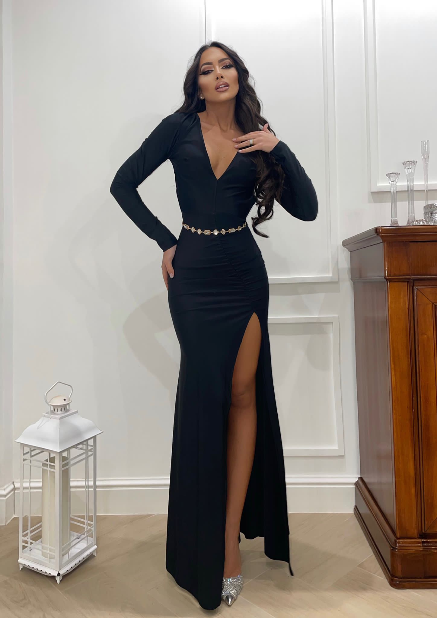 Abito elagance black - R.a. Boutique 