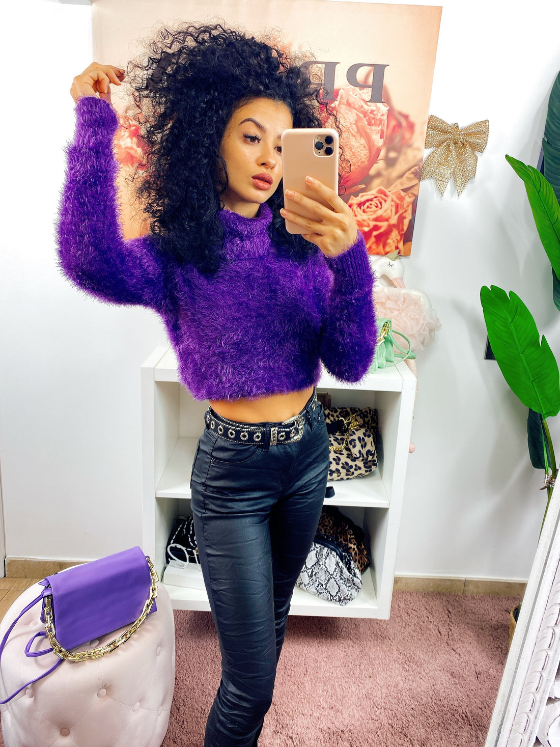 Maglioncino morbidissimo peloso - R.a. Boutique 