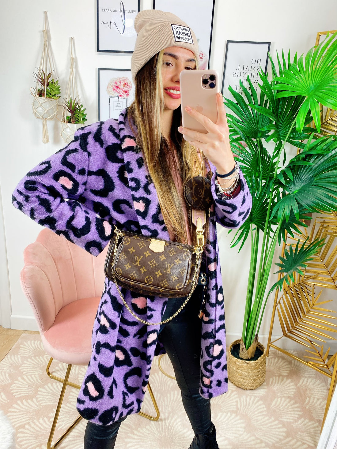 Giacca Maculata purple - R.a. Boutique 