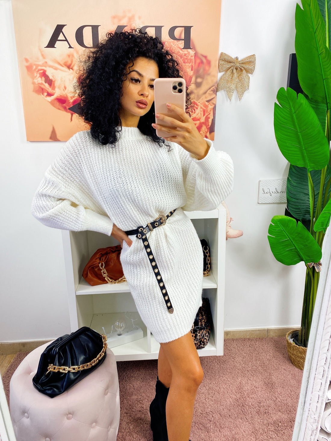 Abito in maglia Panna - R.a. Boutique 