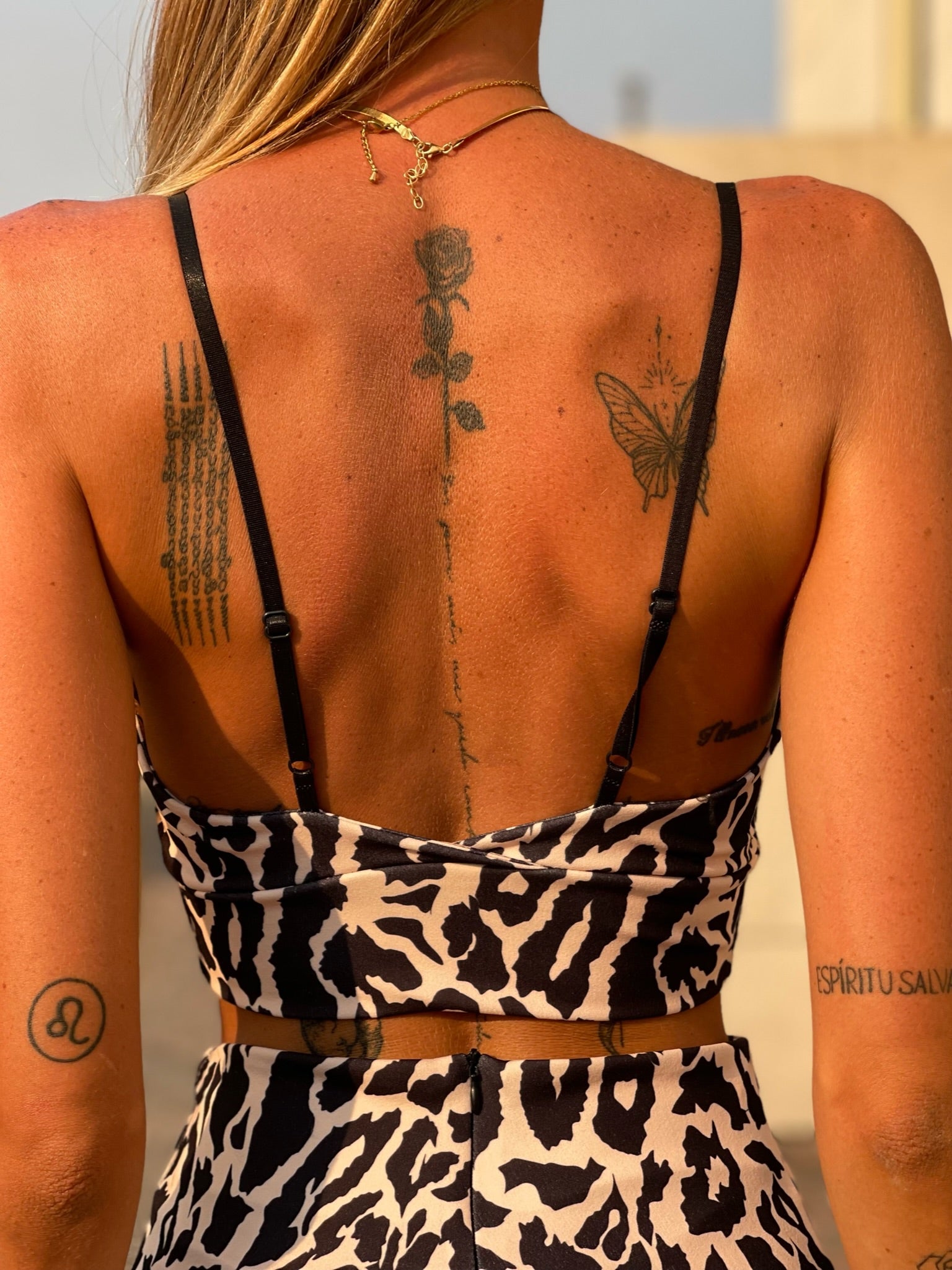 Completo animalier top e pantalone - R.a. Boutique 