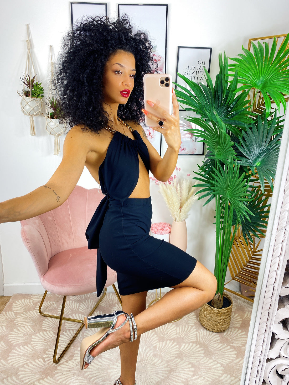 Abito con catena Aperto davanti - R.a. Boutique 