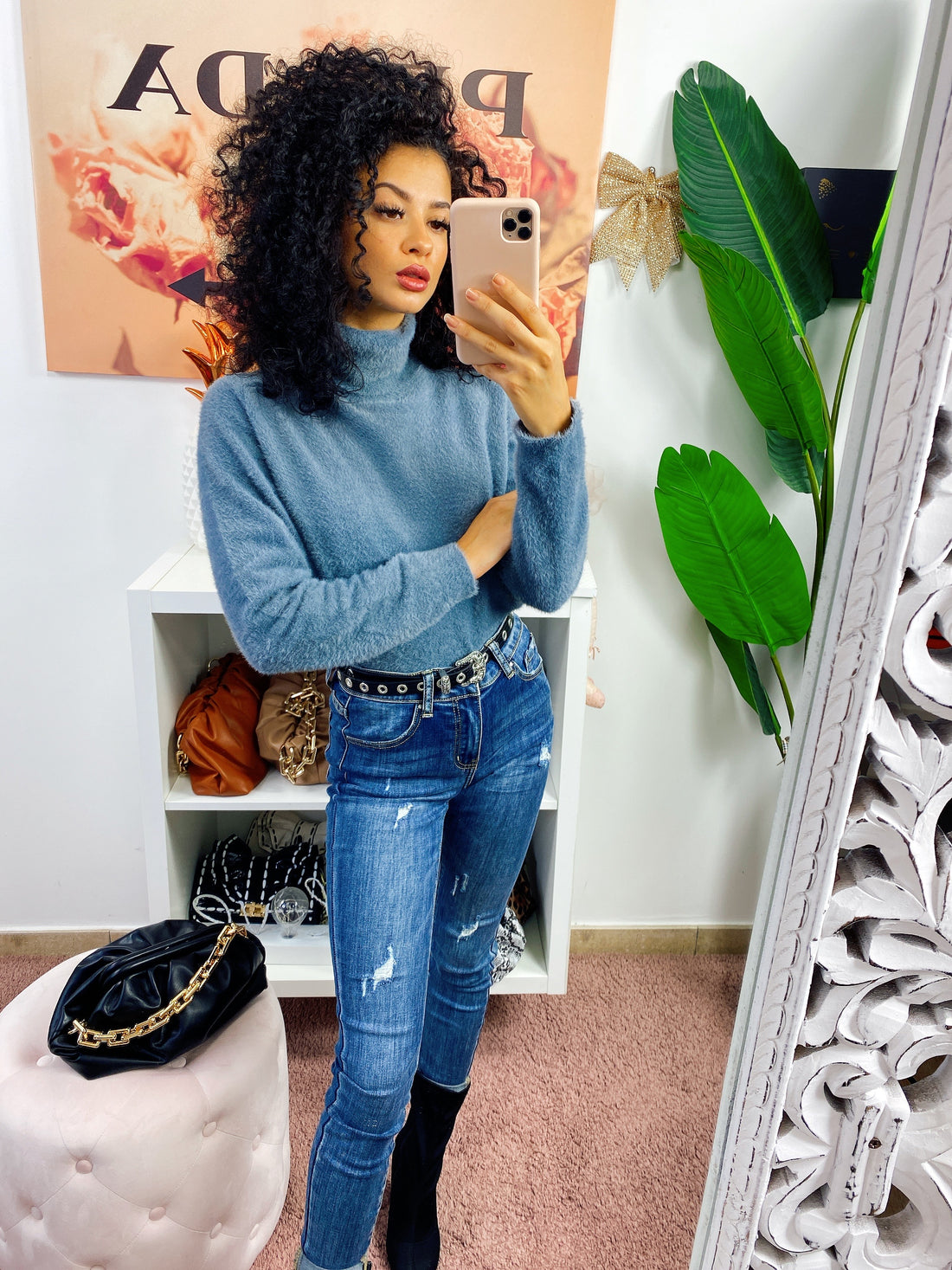 Maglioncino collo alto - R.a. Boutique 