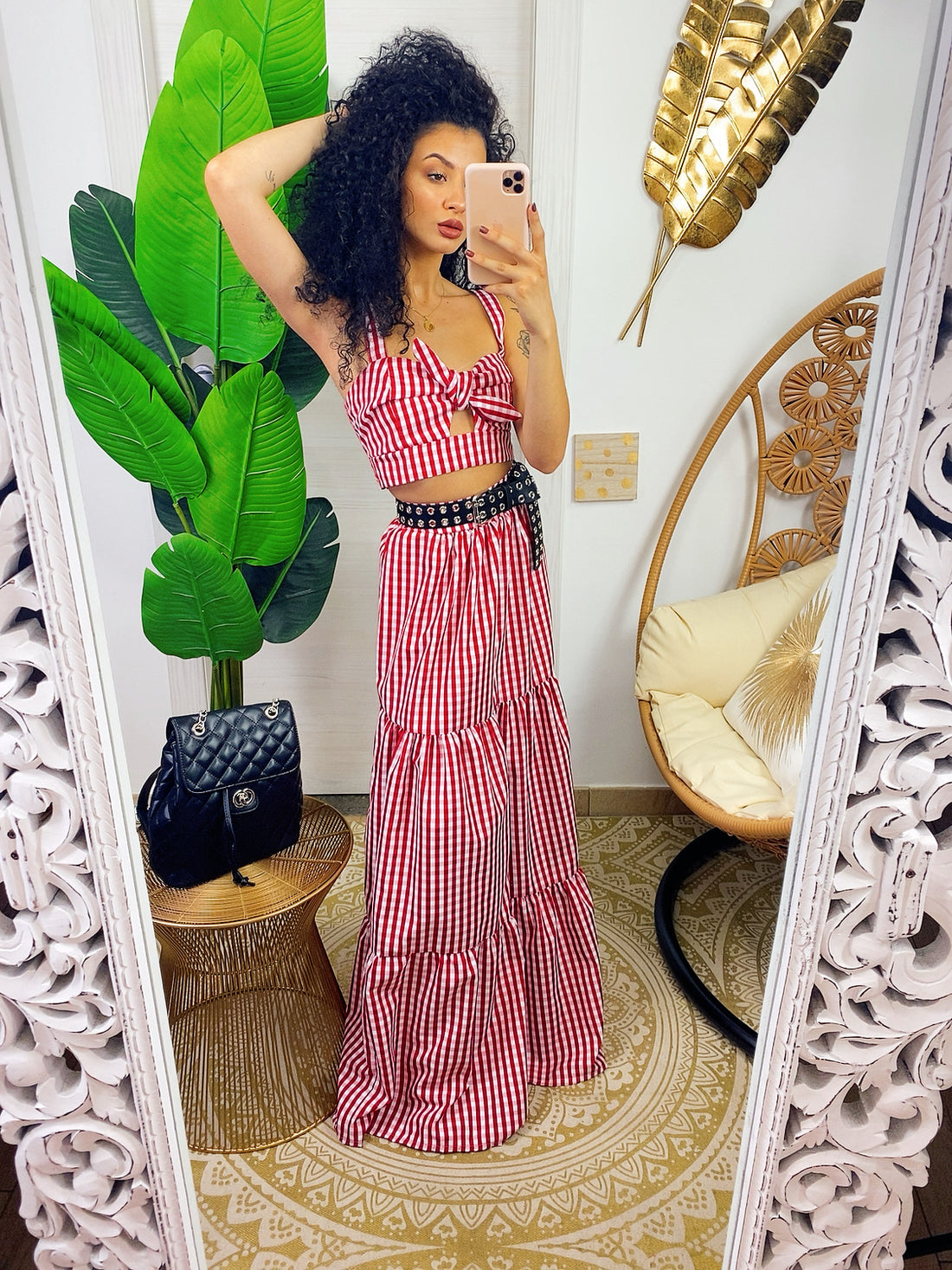 Completo Pic-Nic rosso - R.a. Boutique 