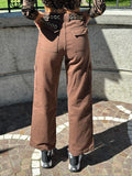 Pantalone cargo choco - R.a. Boutique 