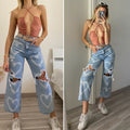 Jeans con cuori - R.a. Boutique 