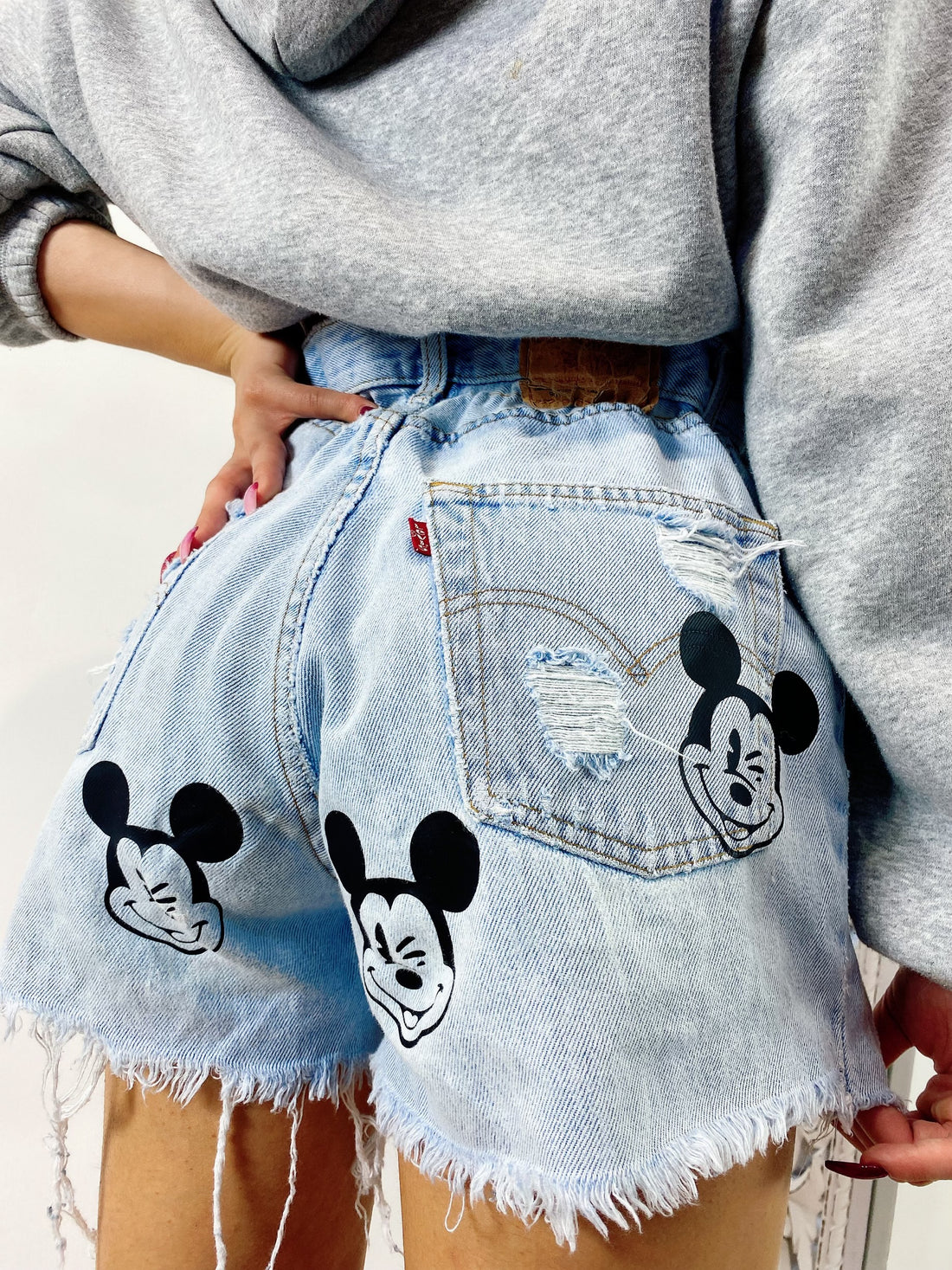 Short Levi’s Vintage bagno chiaro con stampe - R.a. Boutique 