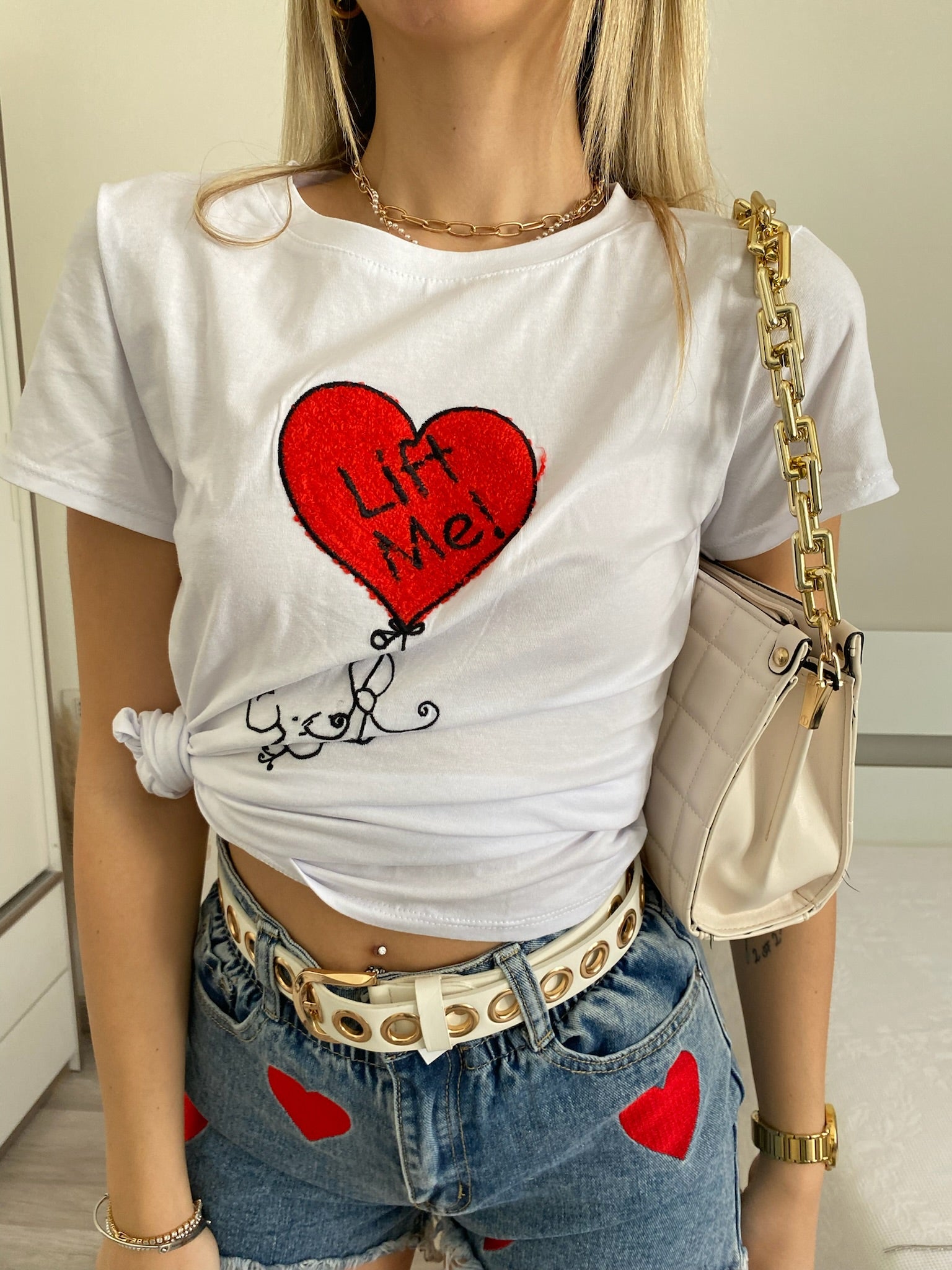 T-shirt heart - R.a. Boutique 