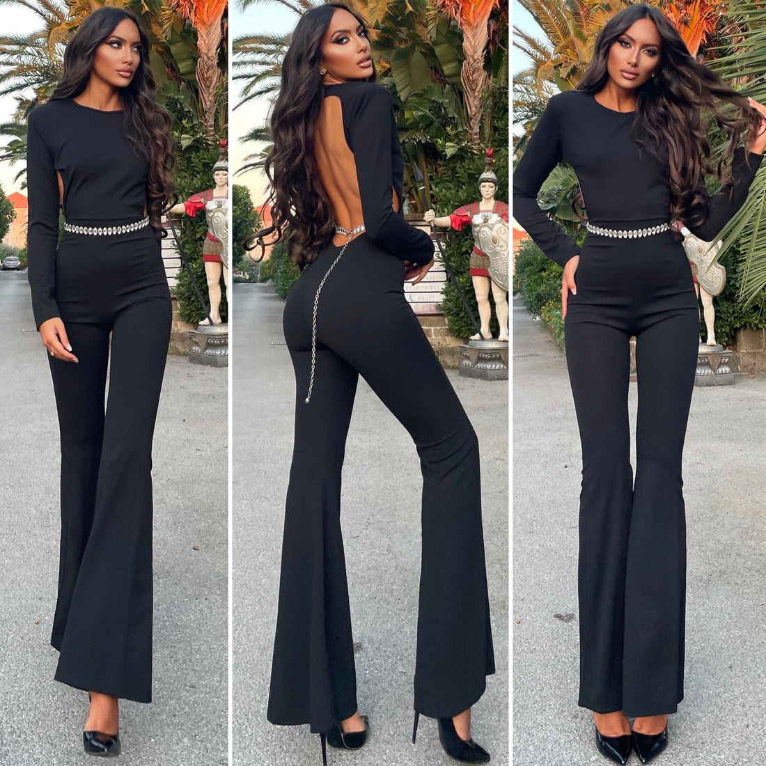 Tuta schiena aperta - R.a. Boutique 