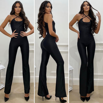 Tuta incrociata a zampa nera - R.a. Boutique 