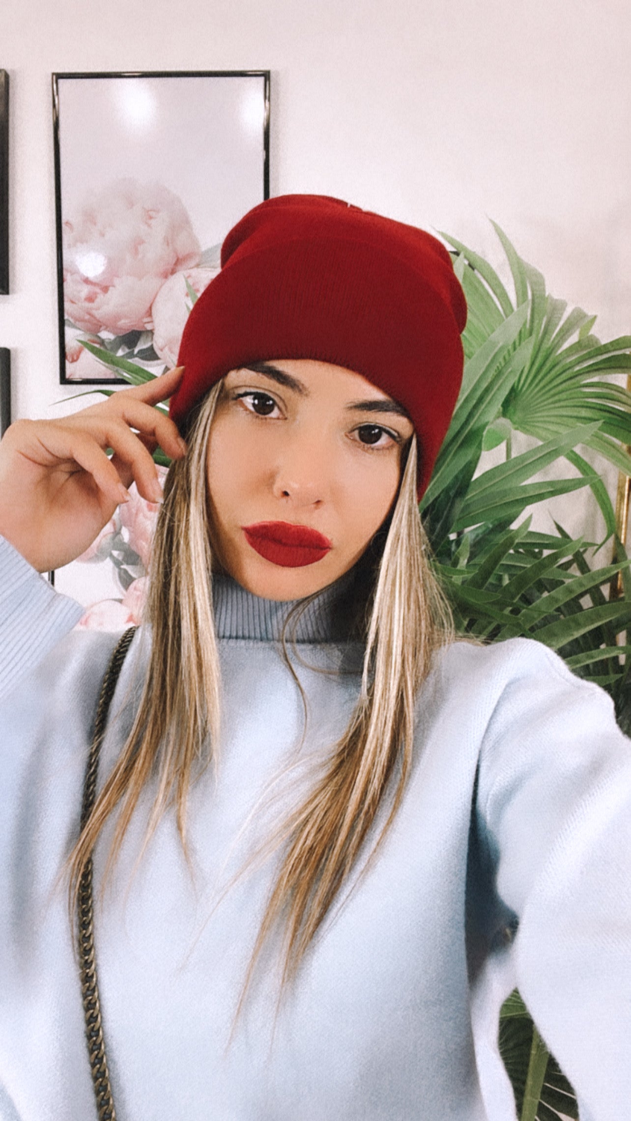 Cappello bordeaux - R.a. Boutique 