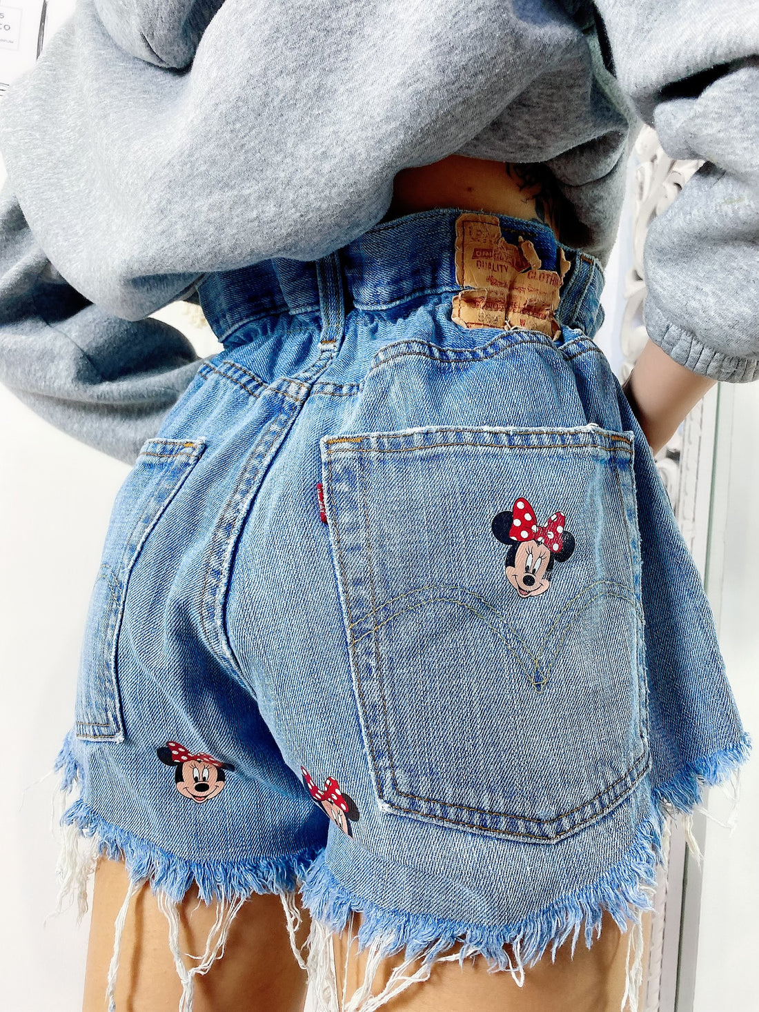 Short Levi’s Vintage bagno chiaro con stampe - R.a. Boutique 