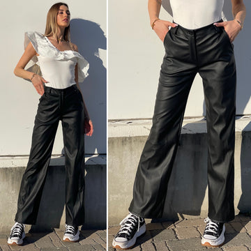 Pantalone in ecopelle - R.a. Boutique 