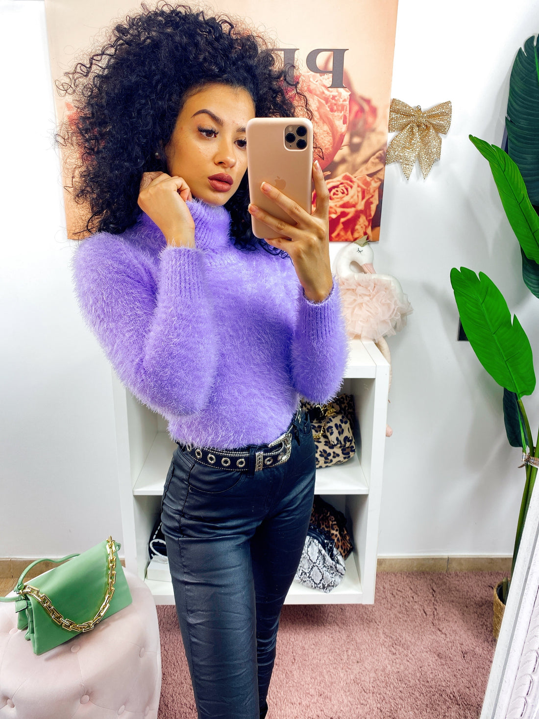 Maglioncino morbidissimo peloso - R.a. Boutique 