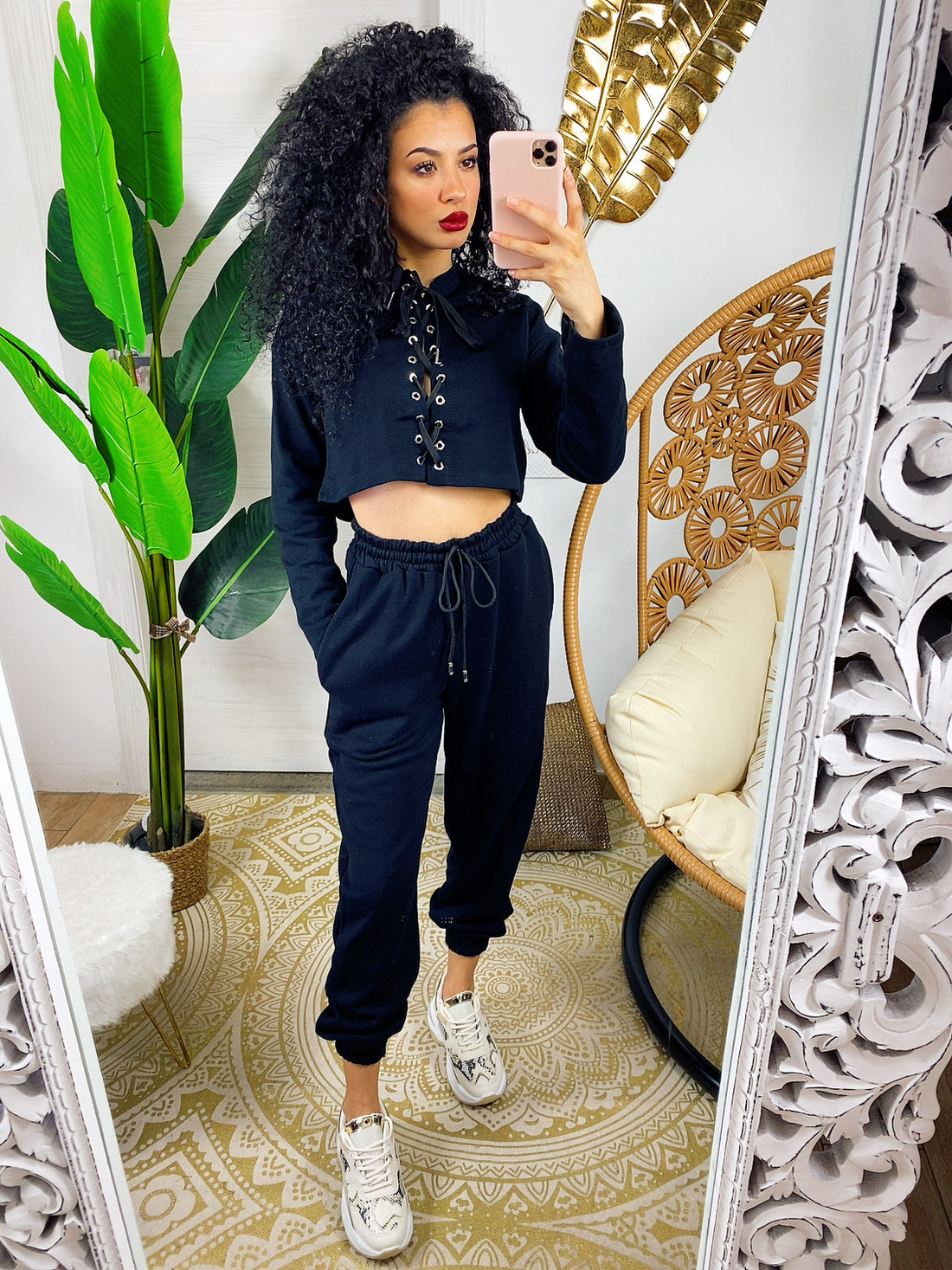 Tuta due pezzi nera - R.a. Boutique 