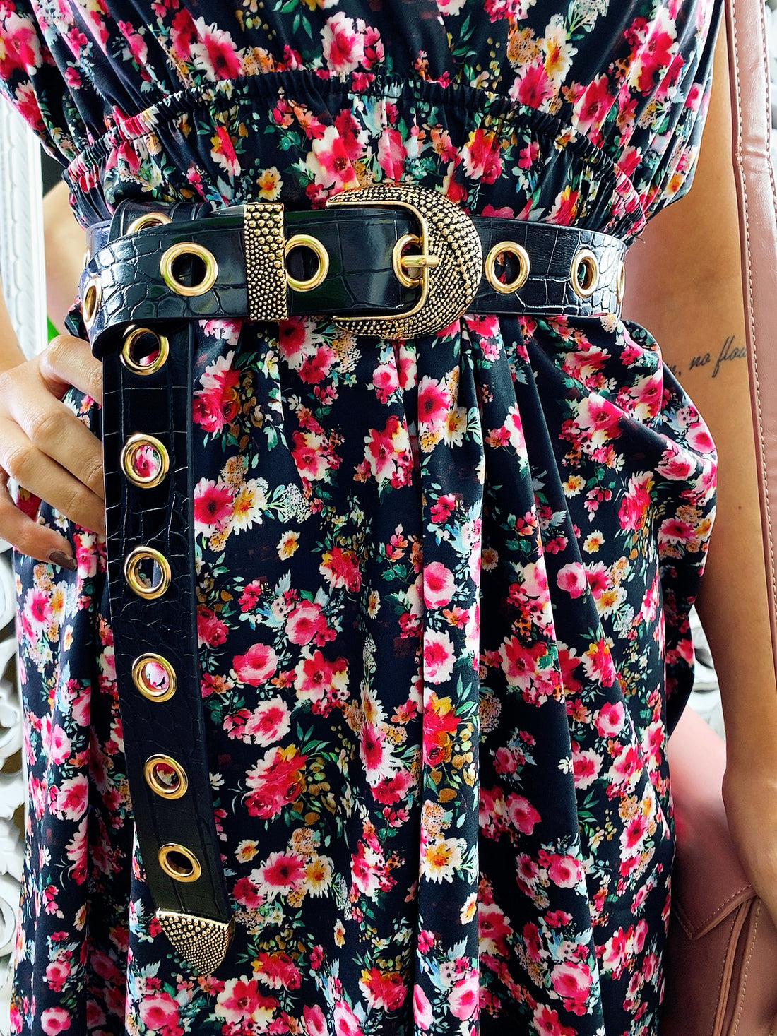 Cinturino con occhielli - R.a. Boutique 