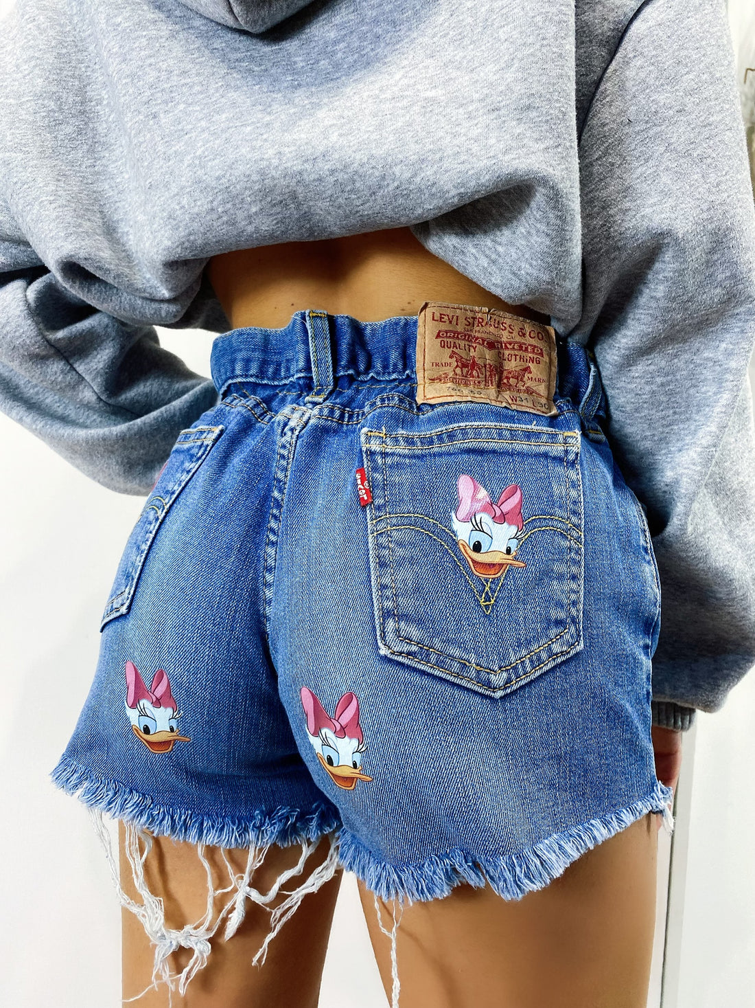 Short Levi’s Vintage con stampa Paperina bagno medio - R.a. Boutique 