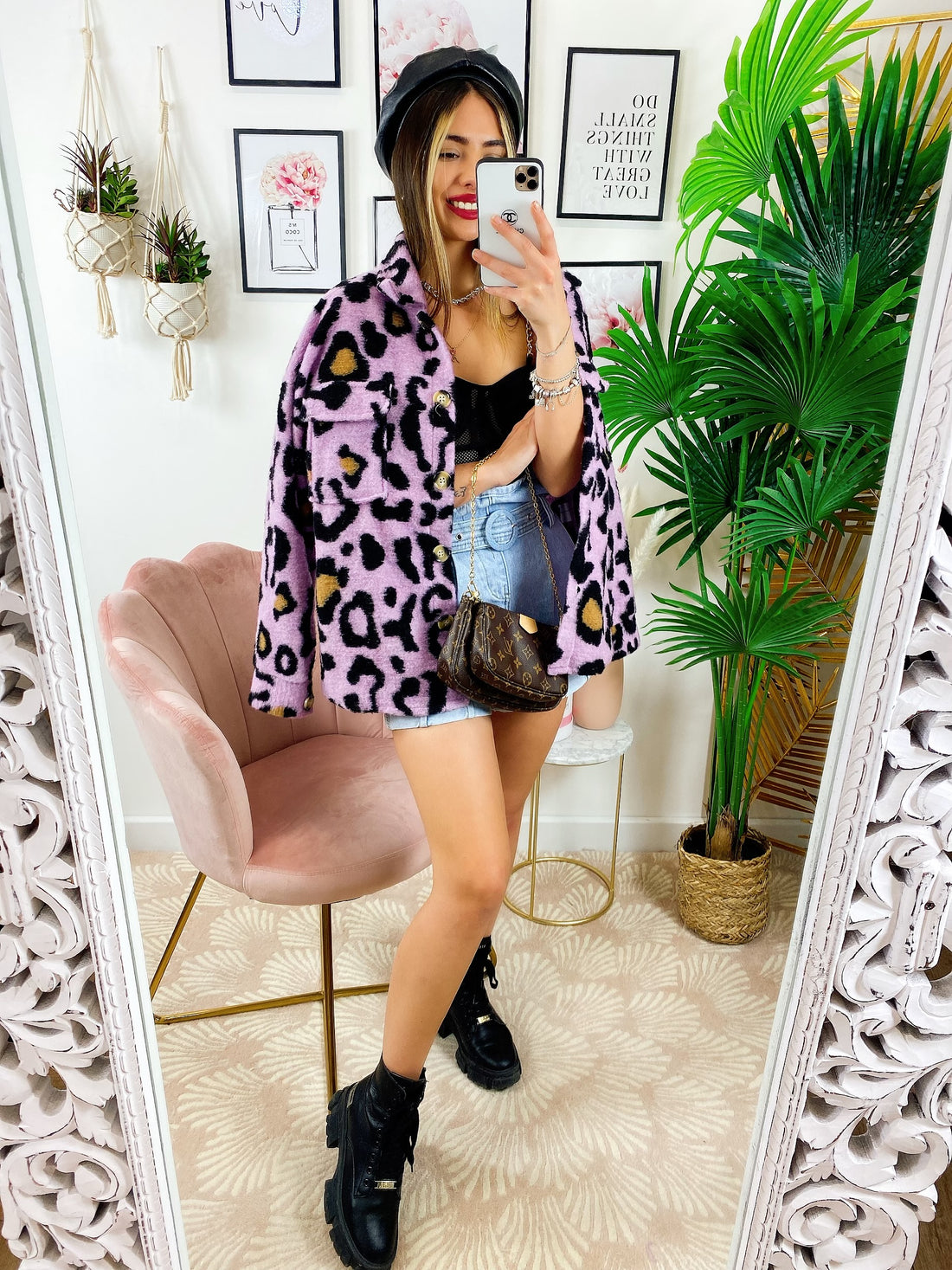 Giacca Maculata lilla - R.a. Boutique 