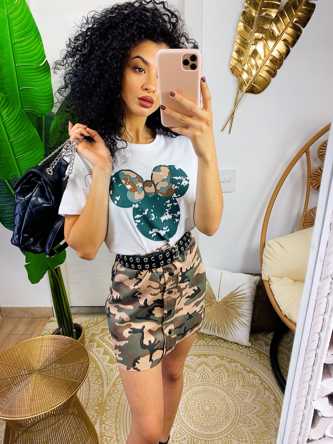 Cintura con doppi occhielli argento - R.a. Boutique 