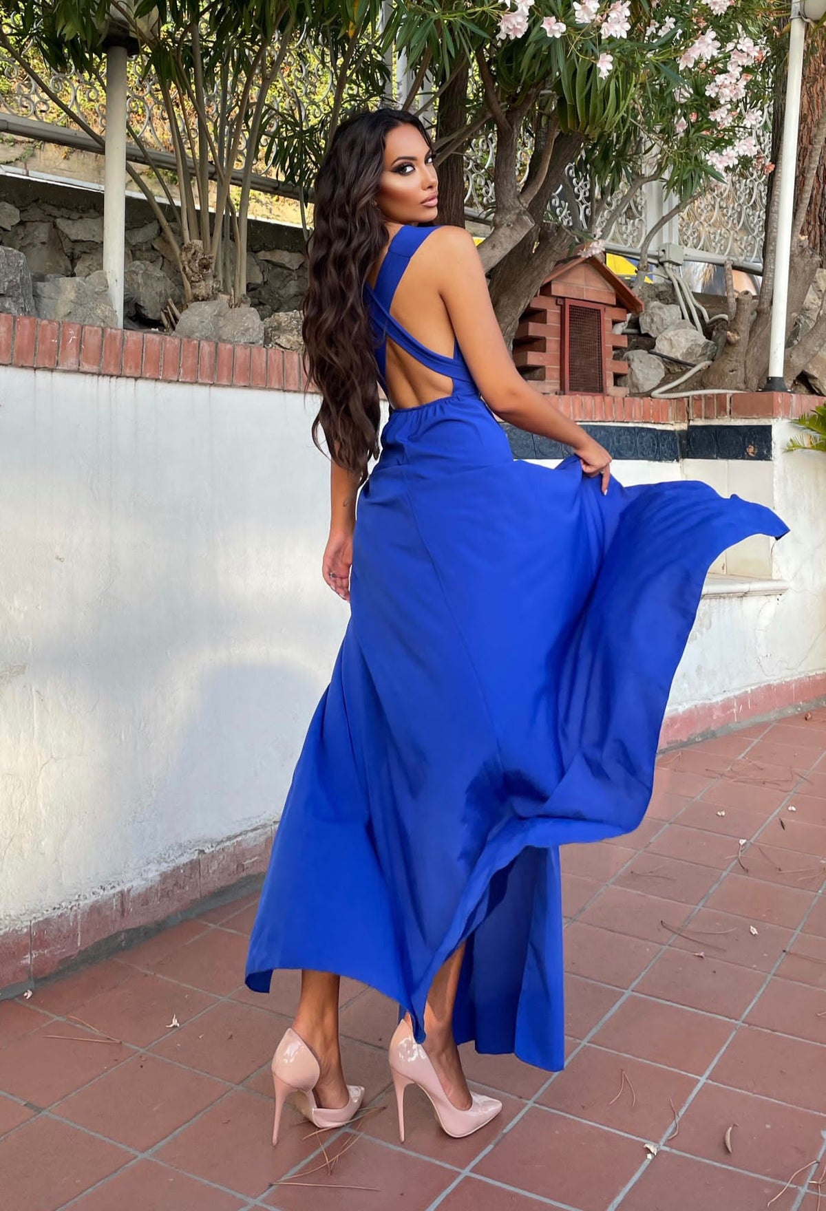 Royal Blue Dress Red Carpet